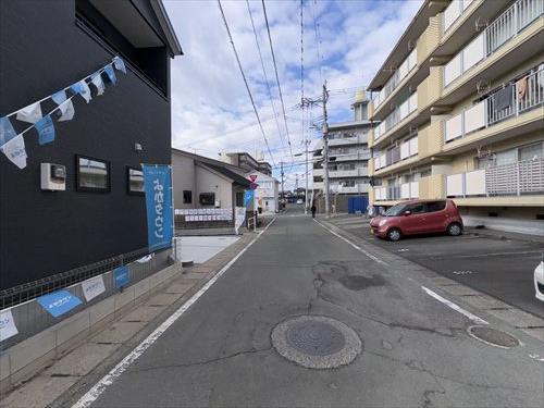 前面道路(2026年１月撮影）