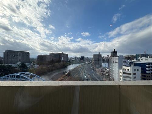 バルコニーから眺望（2026年1月撮影）