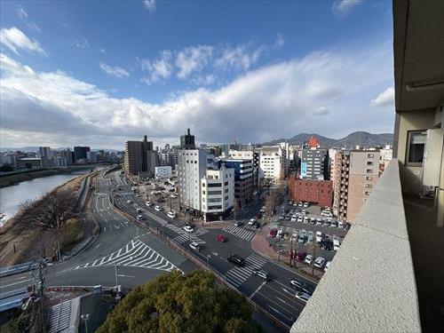 バルコニーから眺望（2026年1月撮影）