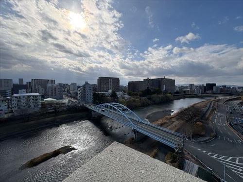 バルコニーから眺望（2026年1月撮影）