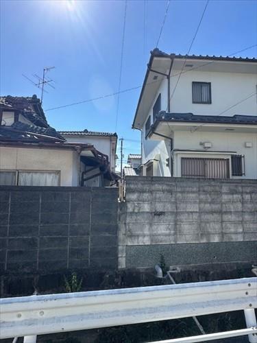 西側境界線【撮影年月：2025年10月】