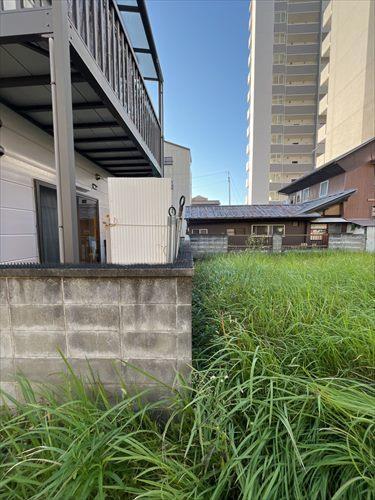 南西側境界線２（東⇒西）