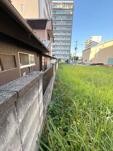 西側境界線（南⇒北）