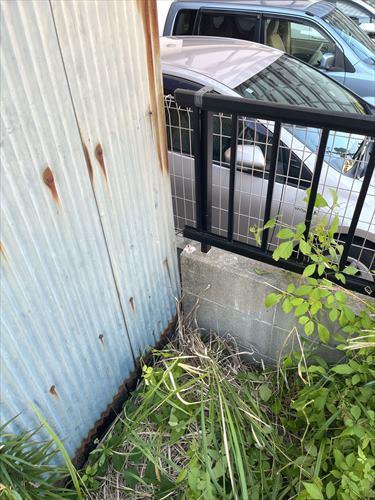 北西側境界付近