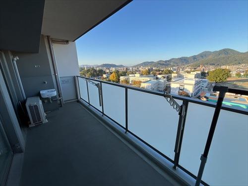 西側バルコニーからの眺望