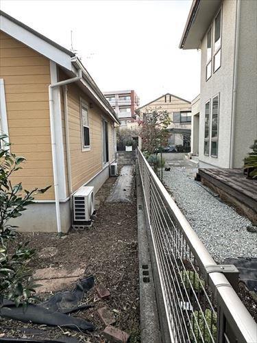 北側境界線付近　※2025年11月撮影