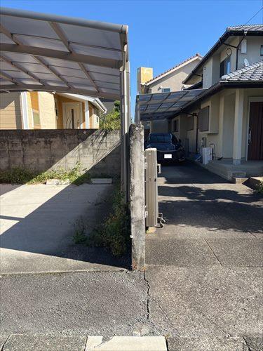 南側境界線付近　※2025年11月撮影