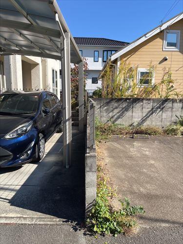 北側境界線付近　※2025年11月撮影