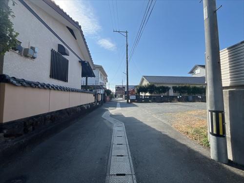 前面道路南向き②　令和8年2月撮影