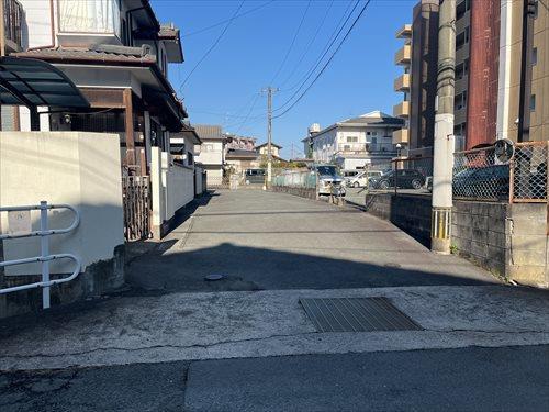 前面道路　撮影日：2026年1月