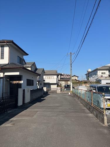 前面道路②　撮影日：2026年1月