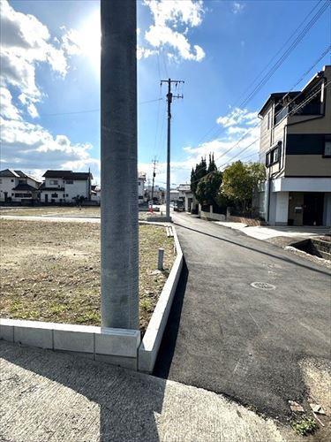 西側境界線　令和8年1月撮影