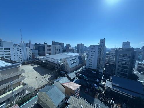 南側バルコニーから眺望