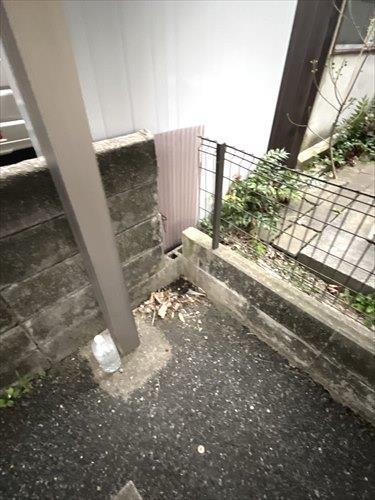 南西側境界付近　※2026年3月撮影