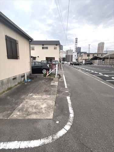 北側道路境界線　※2026年3月撮影