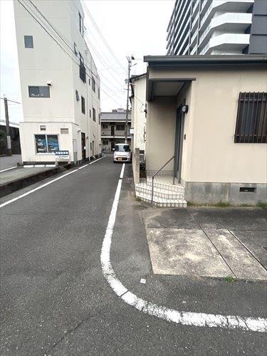 東側道路境界線　※2026年3月撮影