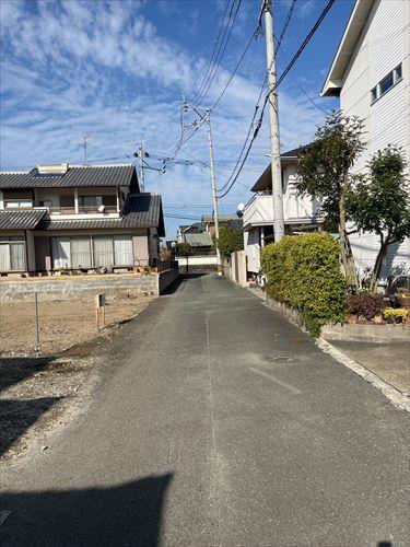 前面道路南側②　撮影日：令和8年1月