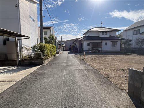 前面道路北側　撮影日：令和8年1月