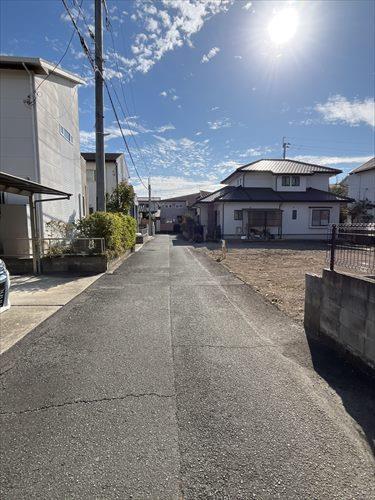 前面道路北側②　撮影日：令和8年1月