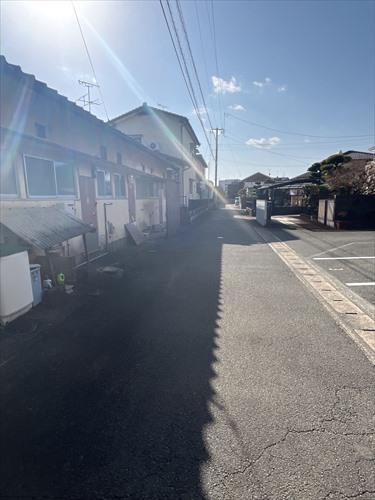 北西側道路（東⇒西）※2026年2月撮影