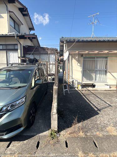 西側境界線（南⇒北）※2026年2月撮影