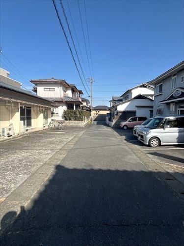 南東側道路（西⇒東）※2026年2月撮影