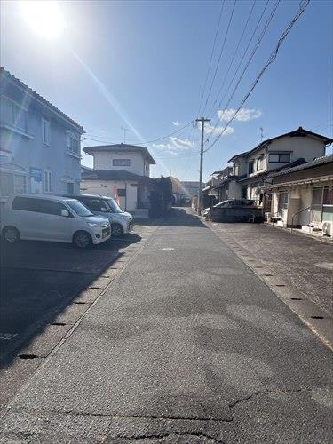 南東側道路（東⇒西）※2026年2月撮影