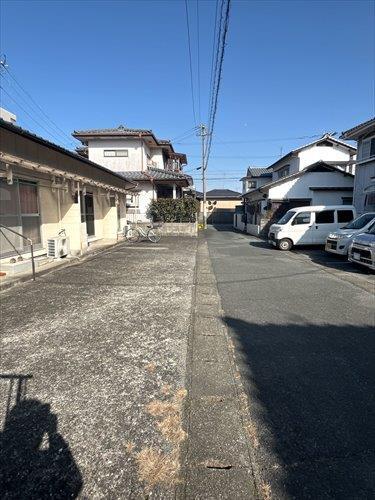 南東側道路境界線　※2026年2月撮影