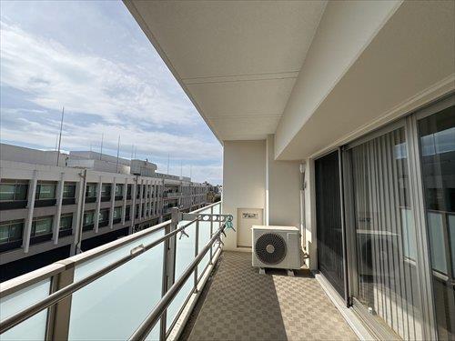 南側バルコニー（2026年2月撮影）