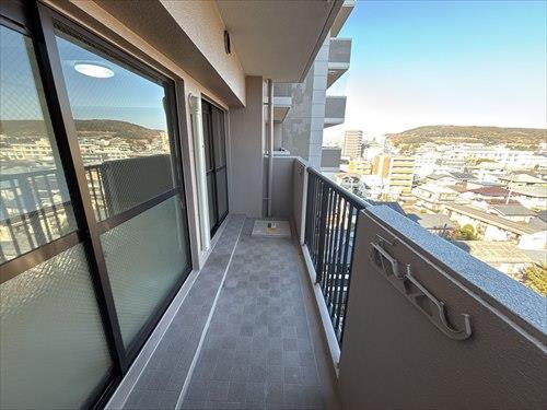 南東側バルコニー