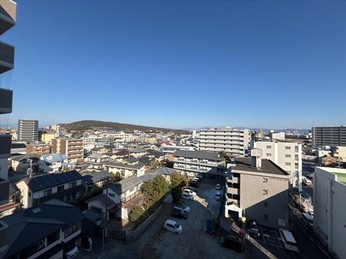 南東側バルコニーからの眺望