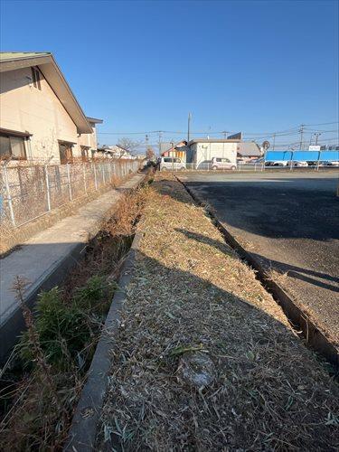 北側境界線付近 ※2026年2月撮影