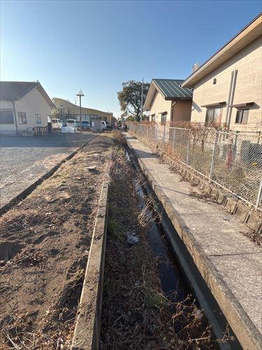 北側水路 ※2026年2月撮影