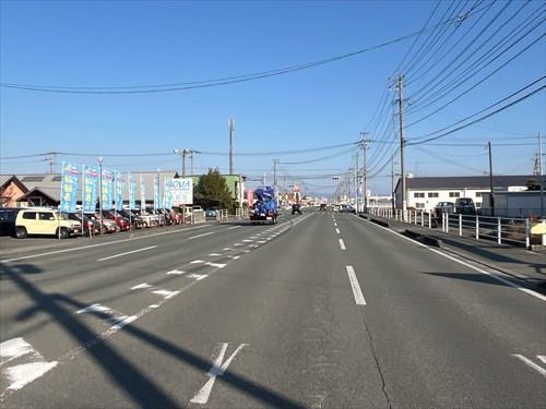 前面道路２ ※2026年2月撮影