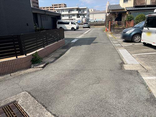 前面道路　撮影日：2026年3月