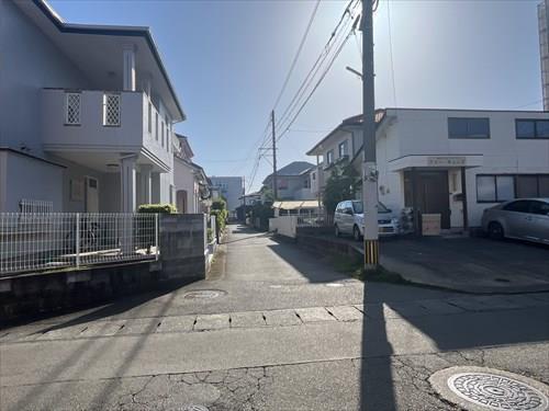 北東側公道入り口部分②