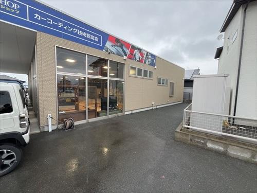 敷地内北東部分