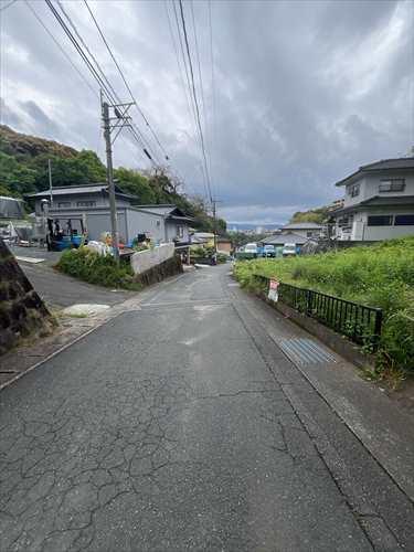 前面道路①　撮影日：2026年7月