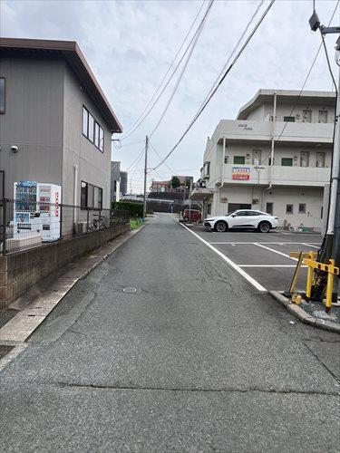 北東側道路②
