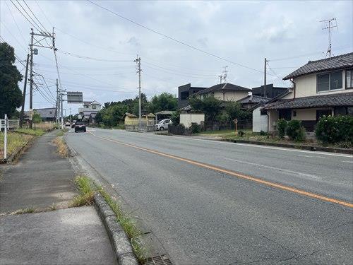 前面道路④