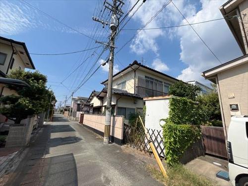 現地（南西側から撮影）