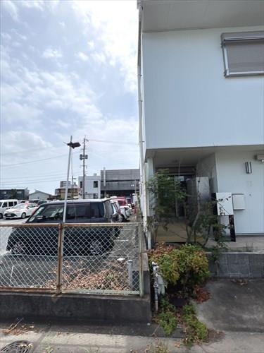 北側境界線付近（西→東）