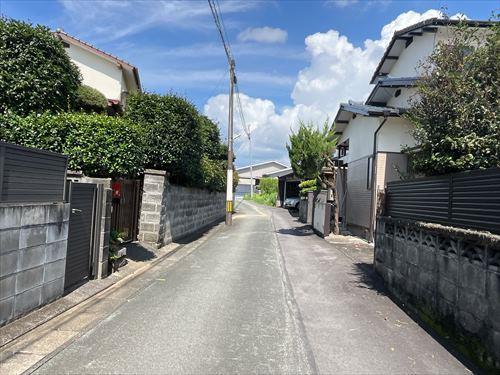 前面道路