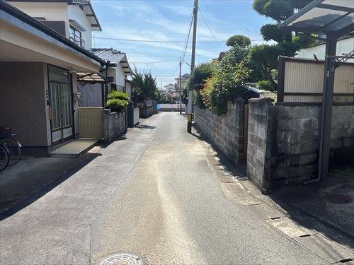 前面道路③
