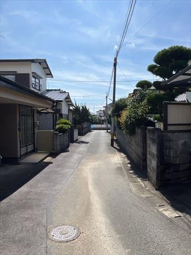 前面道路④