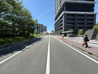 前面道路(2026年7月撮影)
