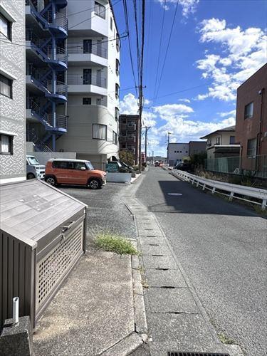 西側道路境界線（北→南）