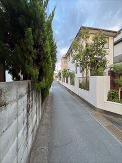 前面道路⑥　撮影日2026年9月