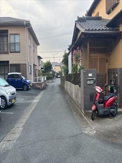 前面道路⑦　撮影日2026年9月