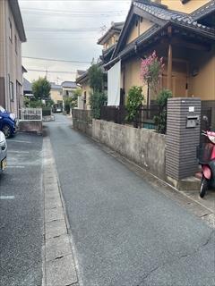 前面道路⑧　撮影日2026年9月
